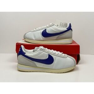 Nike Cortez Sneakers Women's Size 7 White/Deep Night Phantom DZ2795-102